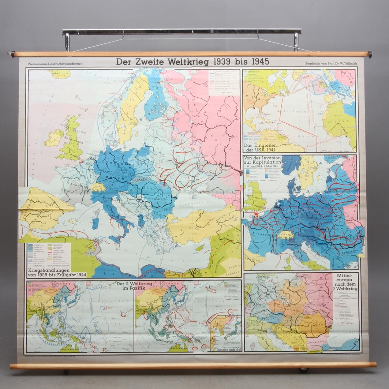 SKOLKARTA, "Der Zweite Weltkrieg 1930 bis 1945", Georg Westermann Verlag, 1964.