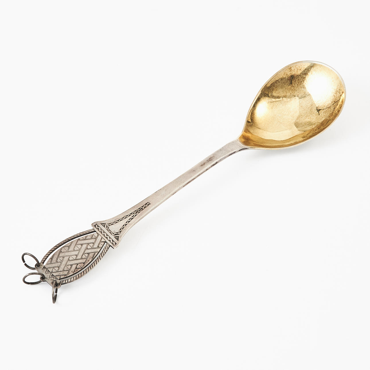 A silver spoon, KE Berg Umeå 1911.