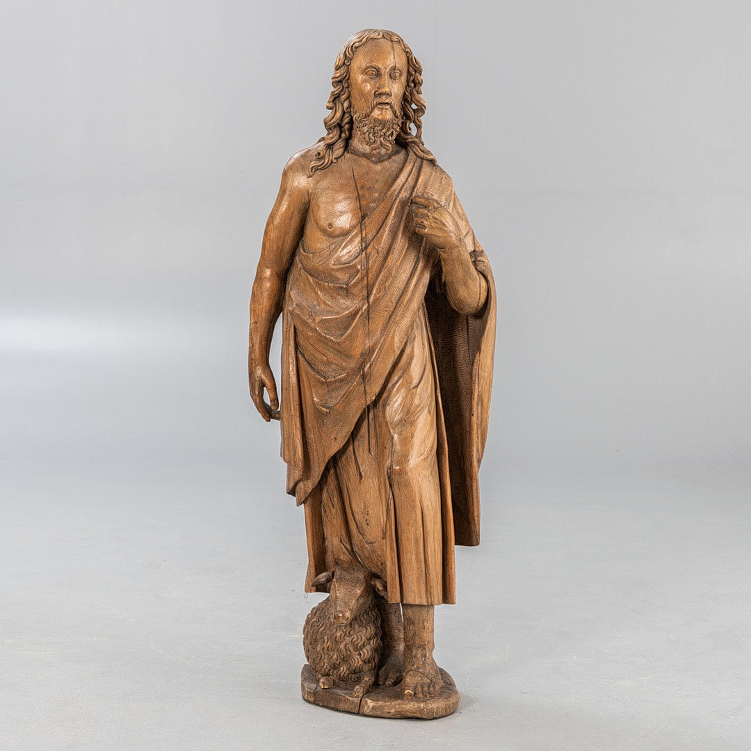 Carver 'John the Baptist', 18th century.