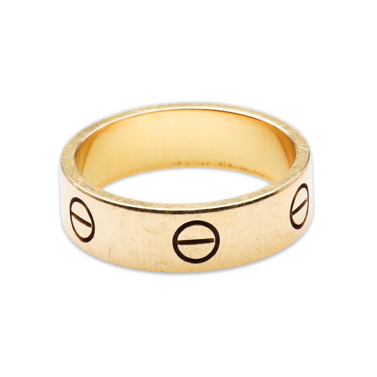 CARTIER. Anillo «Love» de 18 kt. oro.