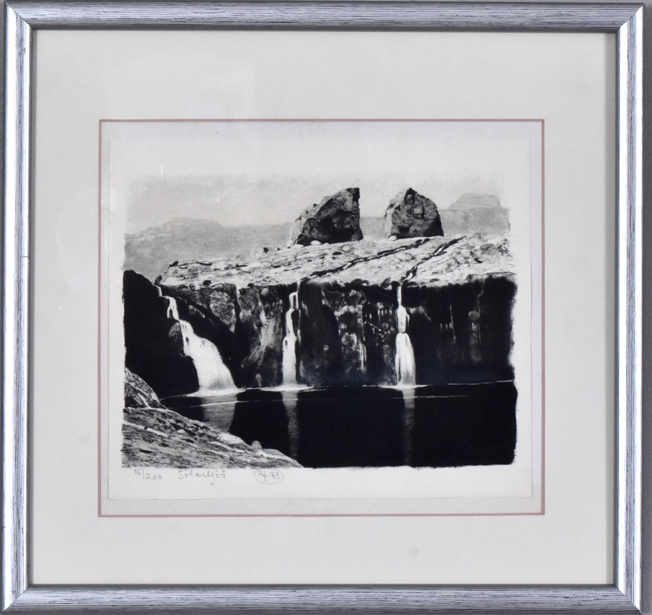 ROJ FRIBERG. lithograph.