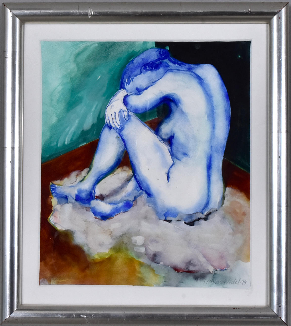 HELENE WEDEL. Watercolor.