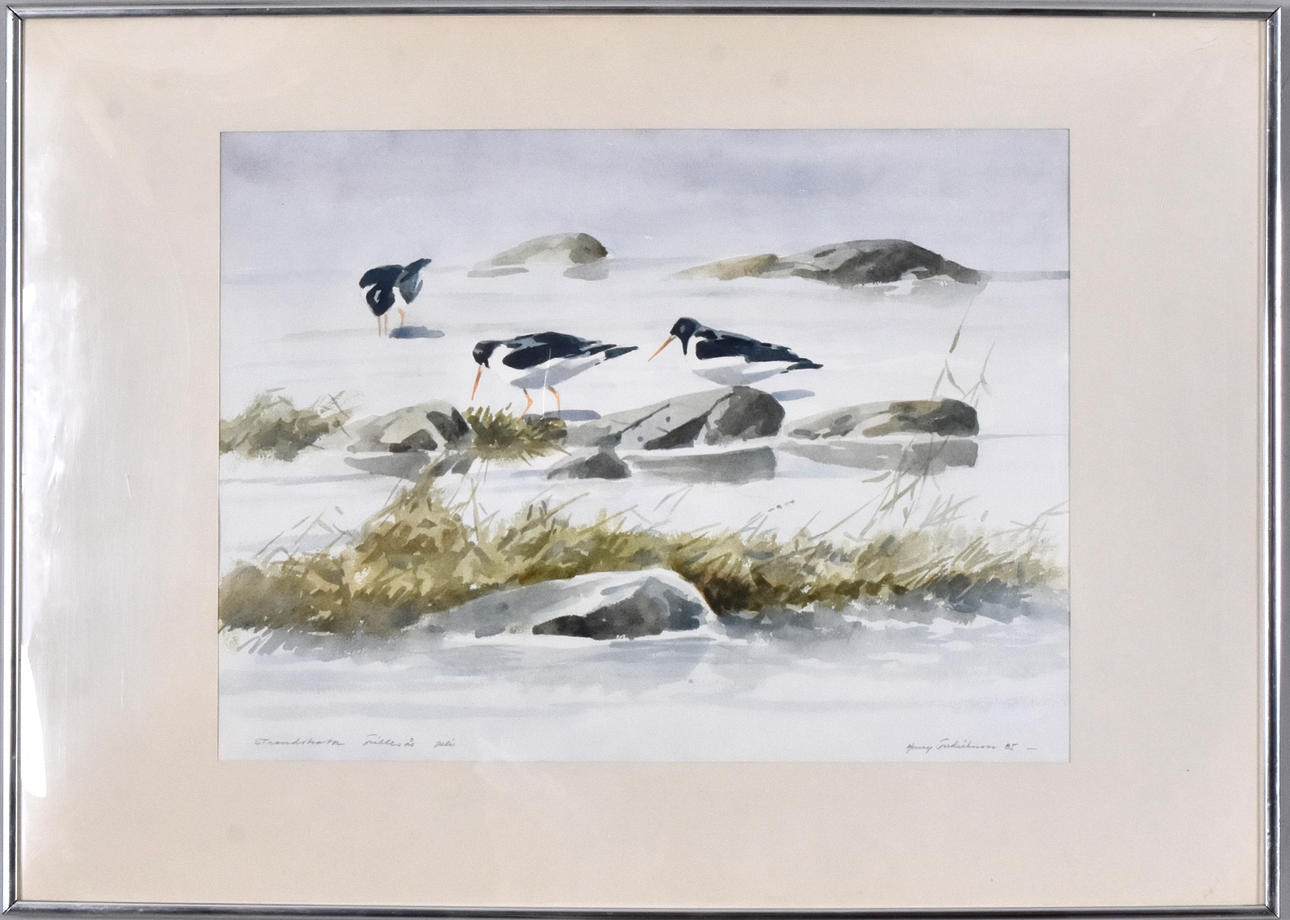 HENRY FREDRIKSSON. Watercolor.