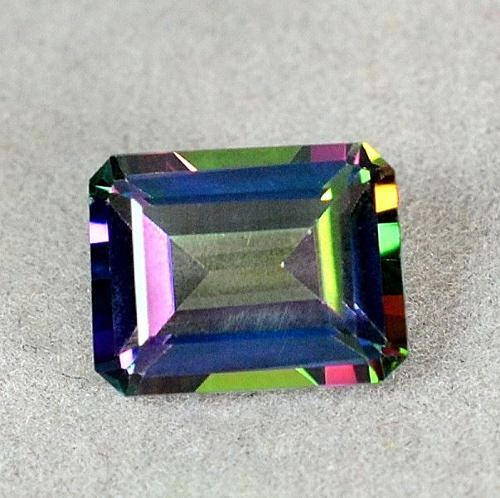 TOPAS 3,73 CT. regnbåge certifikat.
