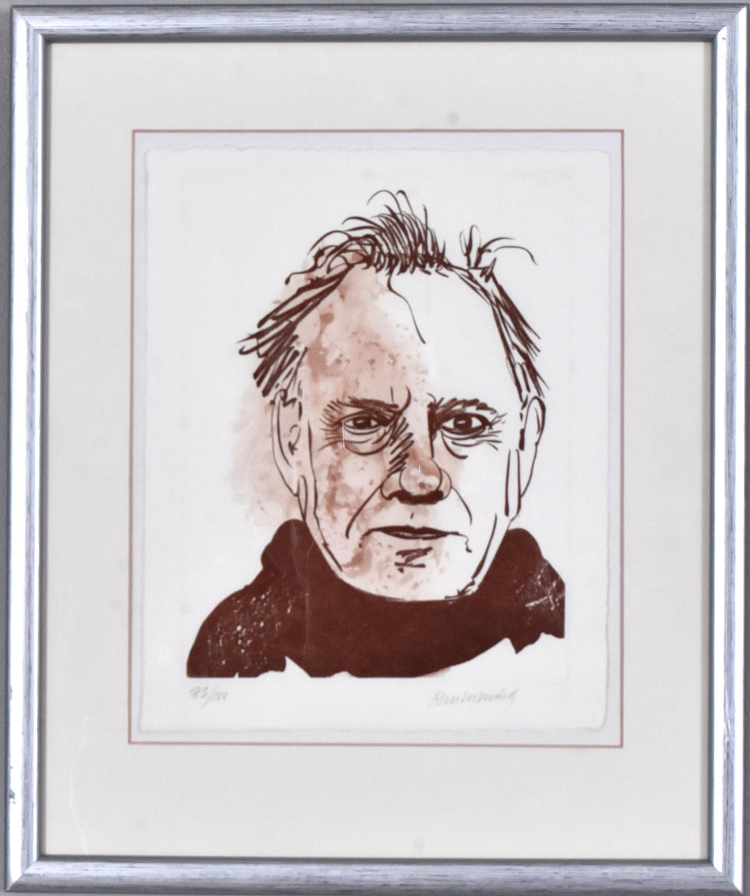 CARL FREDRIK REUTERSWÄRD. Color etching.