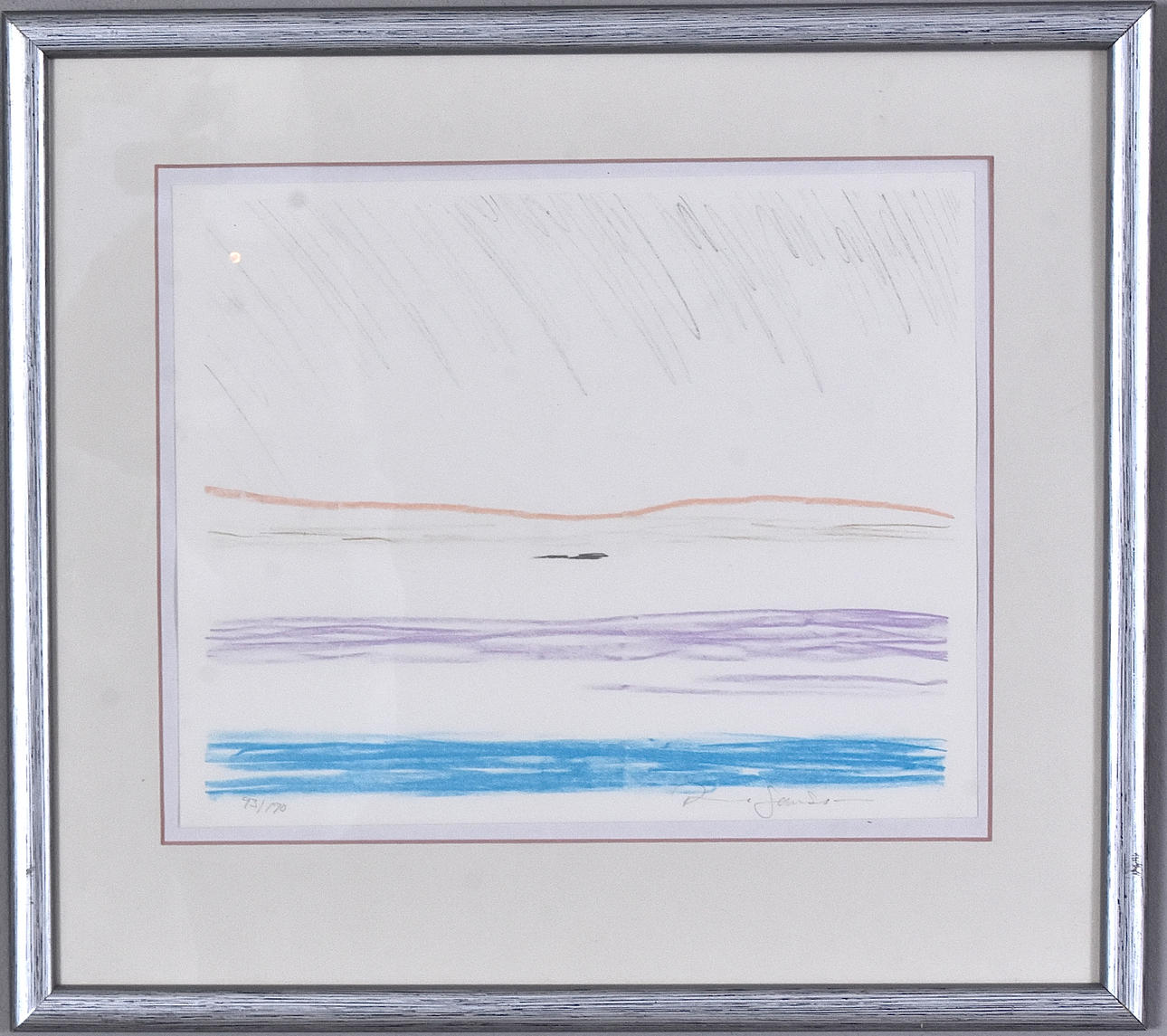 RUNE JANSSON. Color lithography.