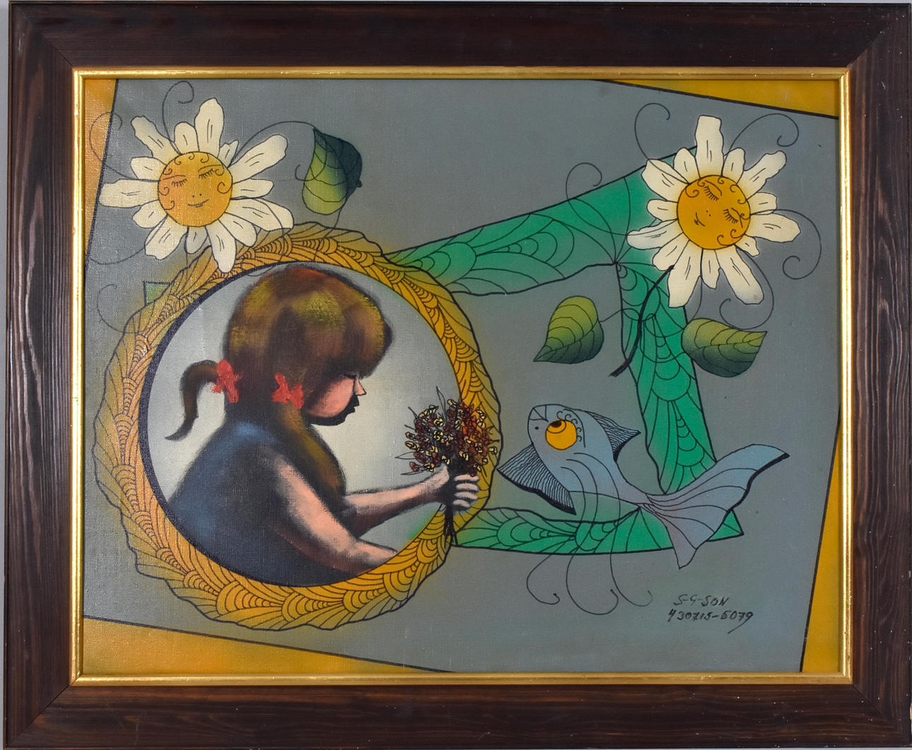 SVEN-GÖRAN SVENSSON. Oil on canvas.