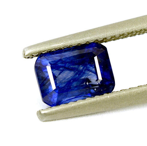 SAFIR 1,96 CT. blå certificete.