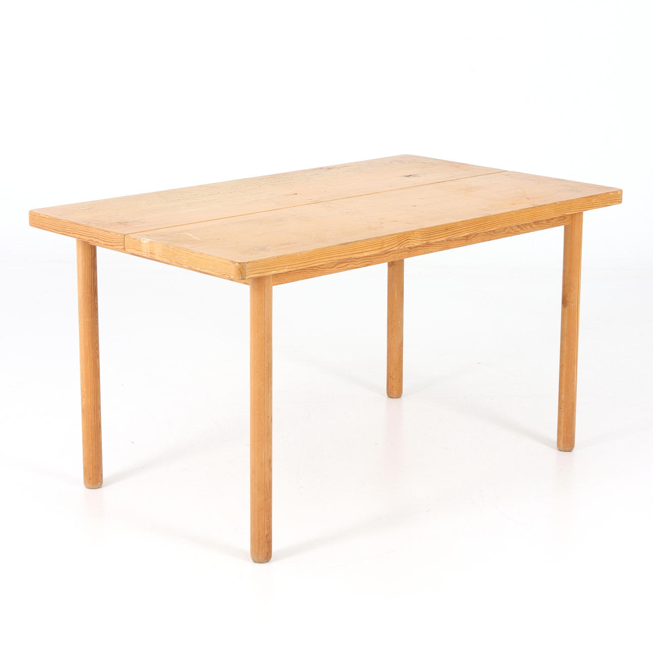 DINING TABLE, pine, 1970/80s.