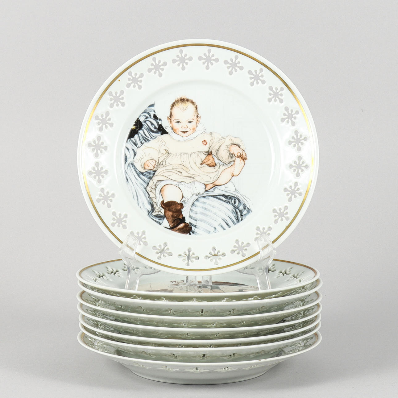 TALLRIKAR 8 stycken, Bing & Gröndahl.