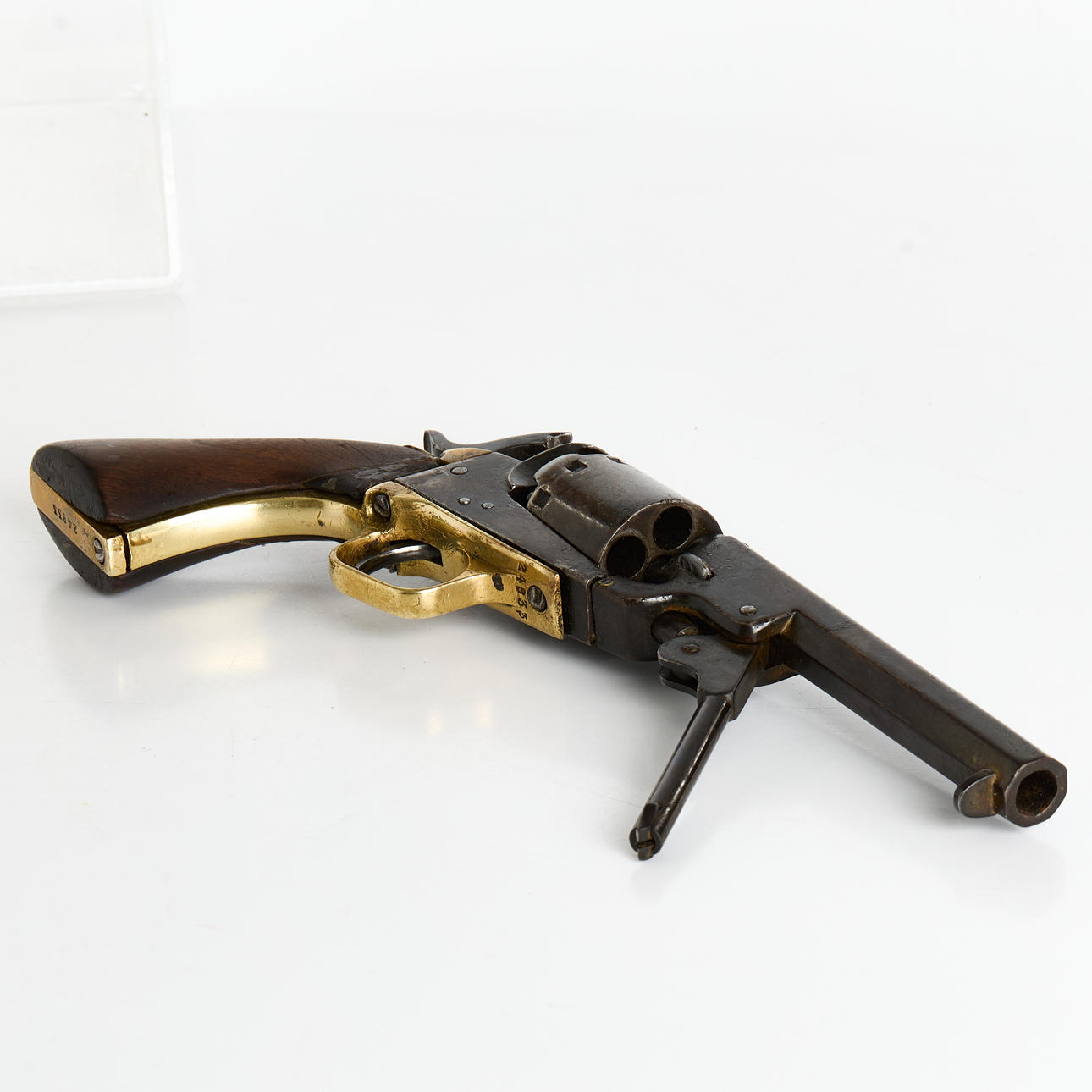 Revolver, 19th century, caliber 36, 5-shot drum. Weapons & Militaria ...