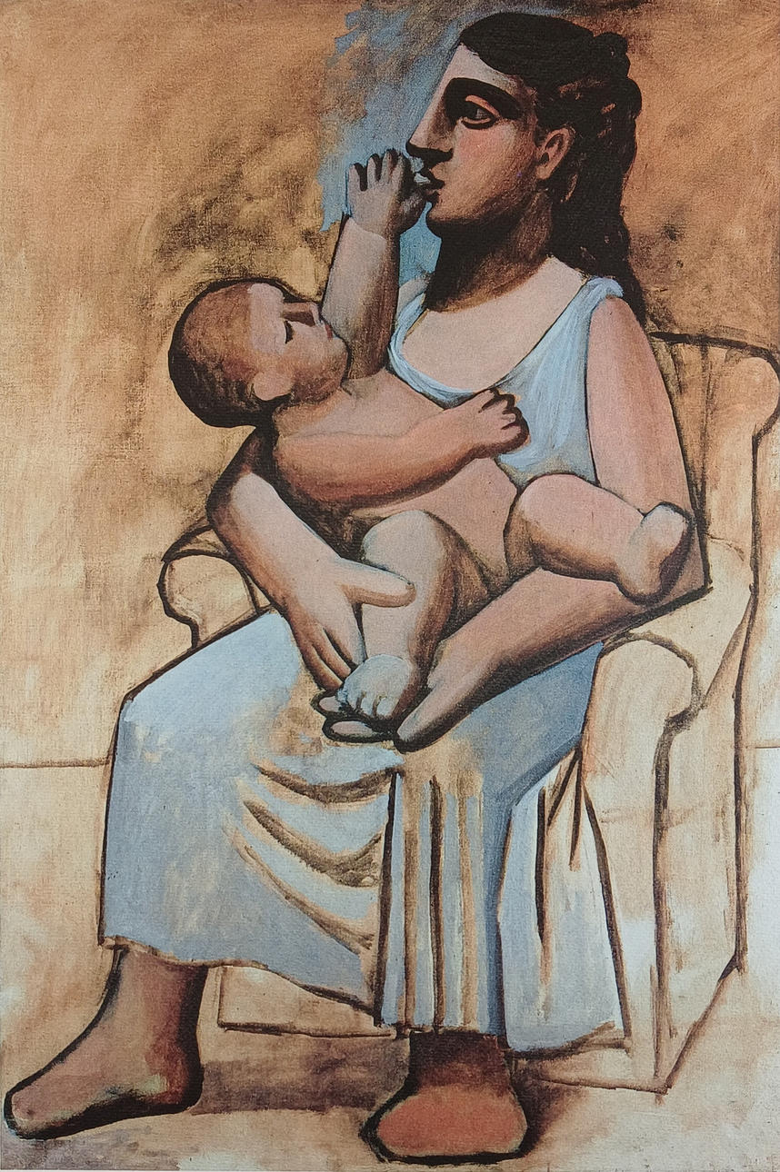 MATERNITÉ, poster based on Picasso, Pablo.