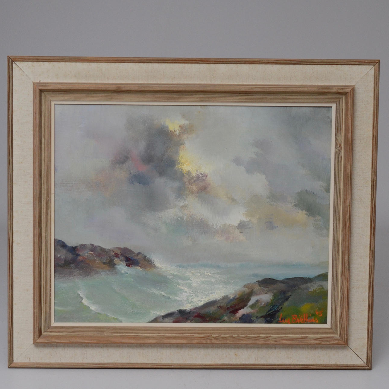 LARS BOETIUS. Storm över vatten.