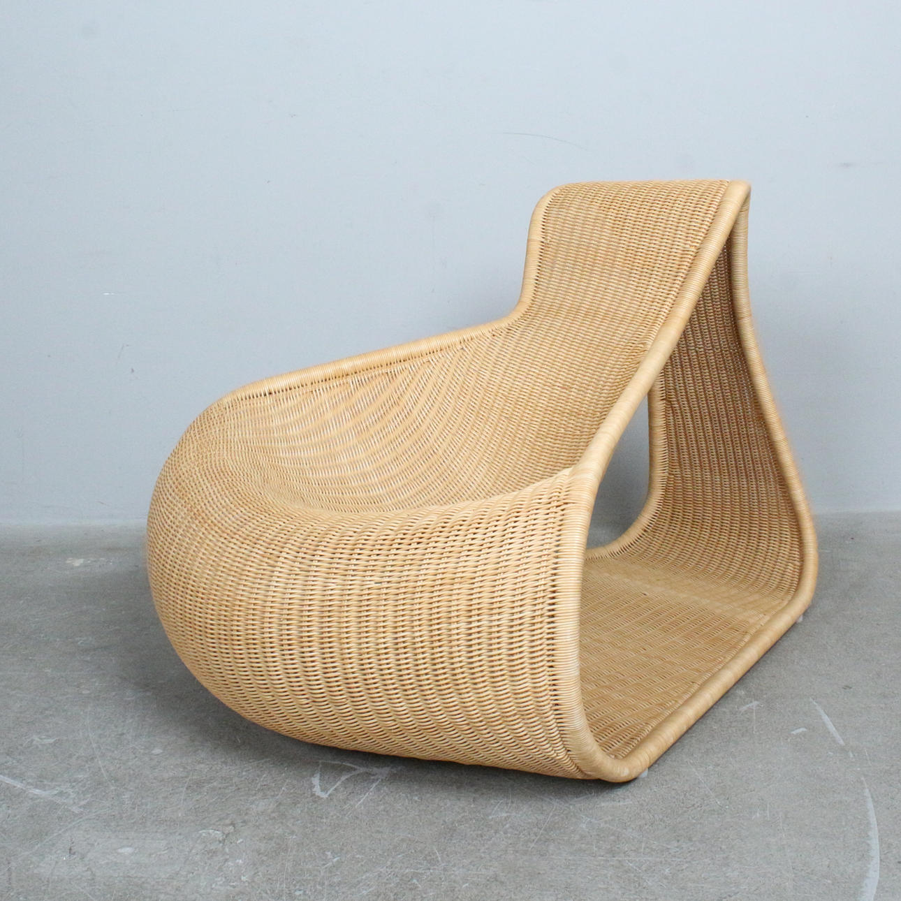 RODERICK VOS. for Driade, lounge chair, “Agung” model, 1990s