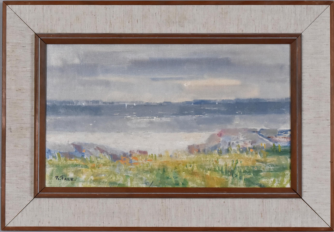 RAGNAR FALK. Olja på duk.