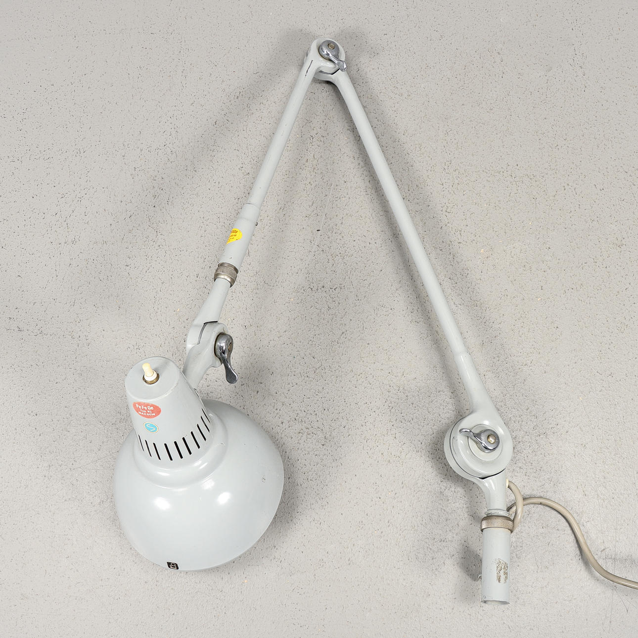 ARBETSLAMPA industridesign, PeFeGe.