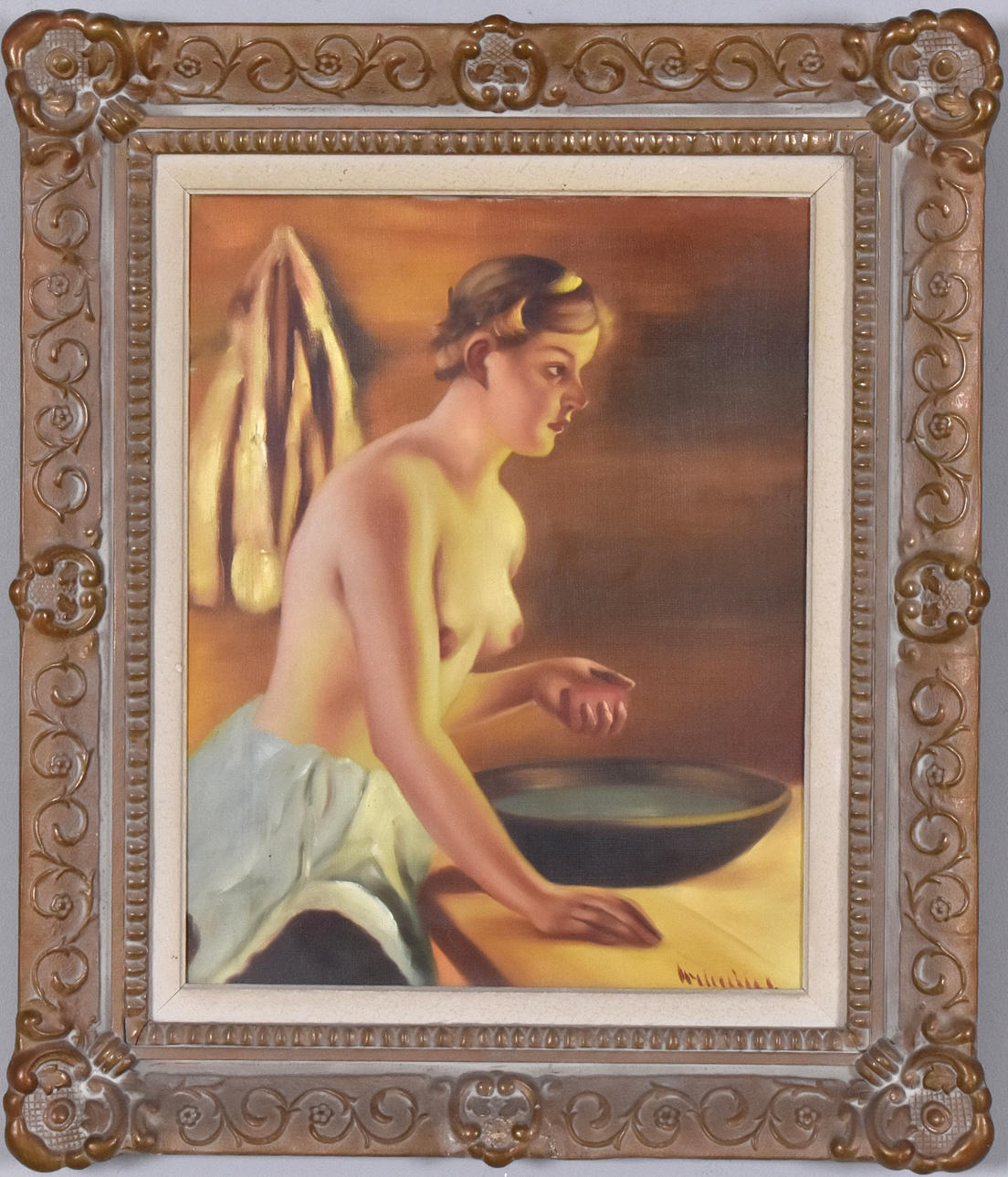 OIDENTIFIERAD KONSTNÄR. Oil on canvas.