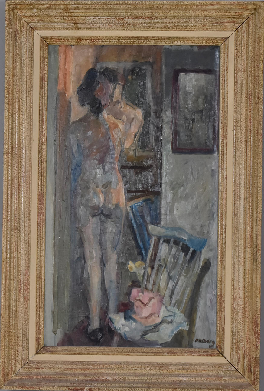 ÅKE DALBERG. Olja på duk.