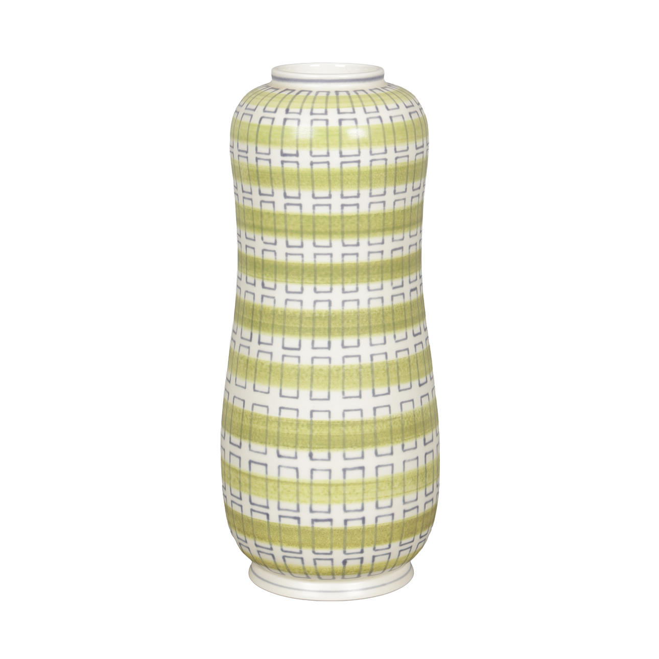 A POOLE POTTERY 'FREEFORM' PEANUT VASE.