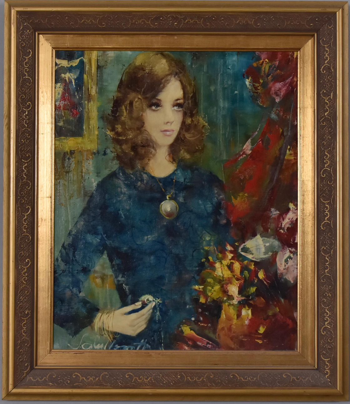 OIDENTIFIERAD KONSTNÄR. Oil on canvas.