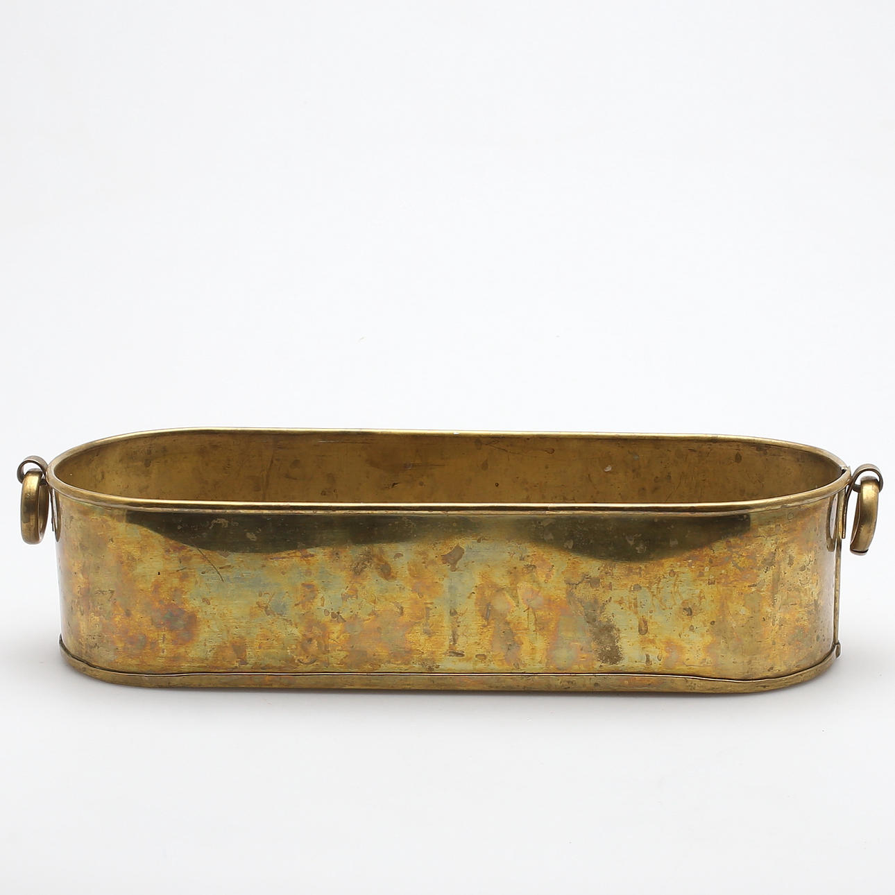 BLOMLÅDA, gulmetall, 1900-tal.