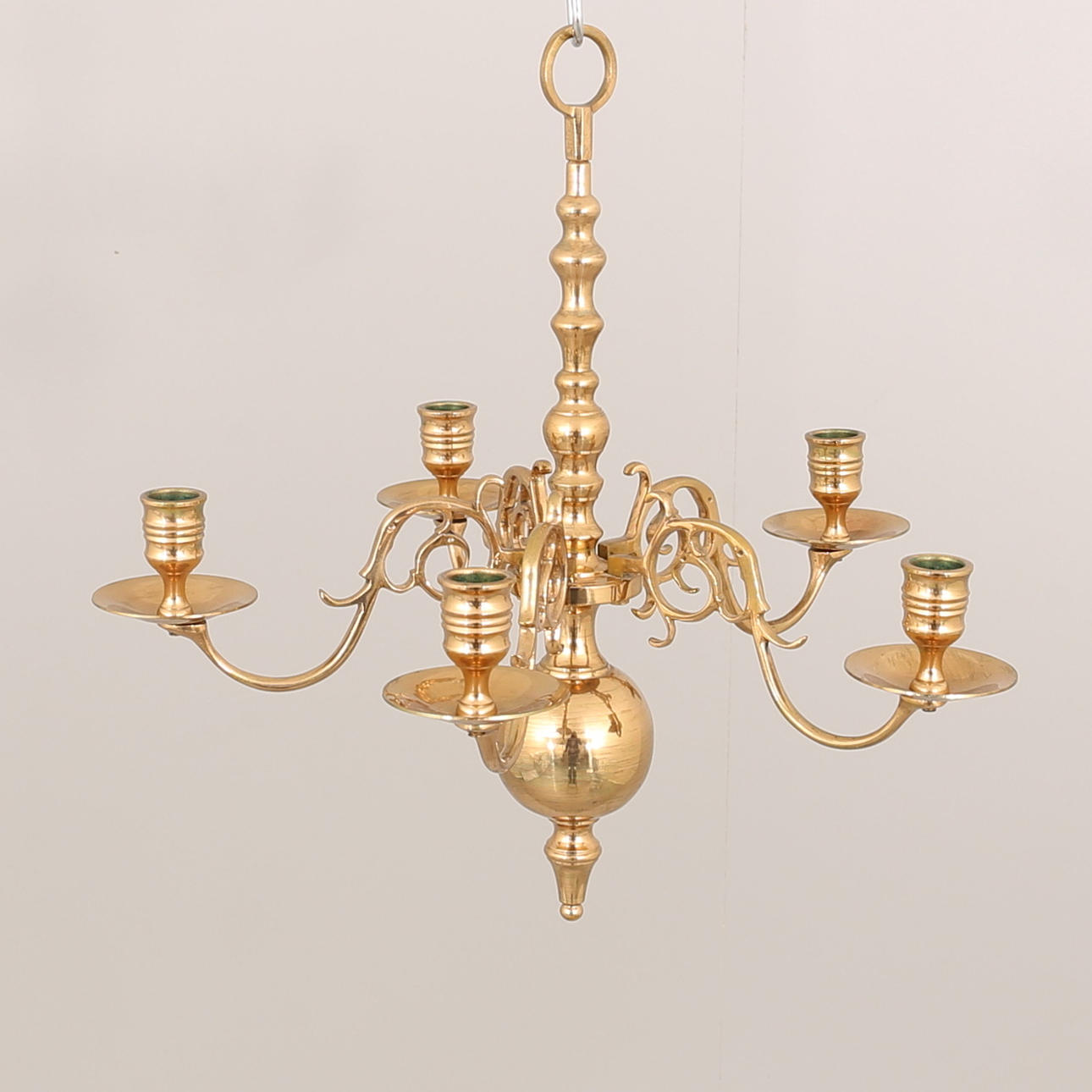 TAKKRONA, mässing, 1900-tal.