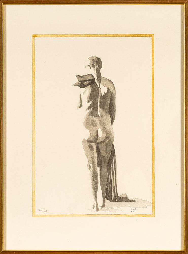 PER ANDERSSON. lithograph, signed P.A, numbered 68/140.