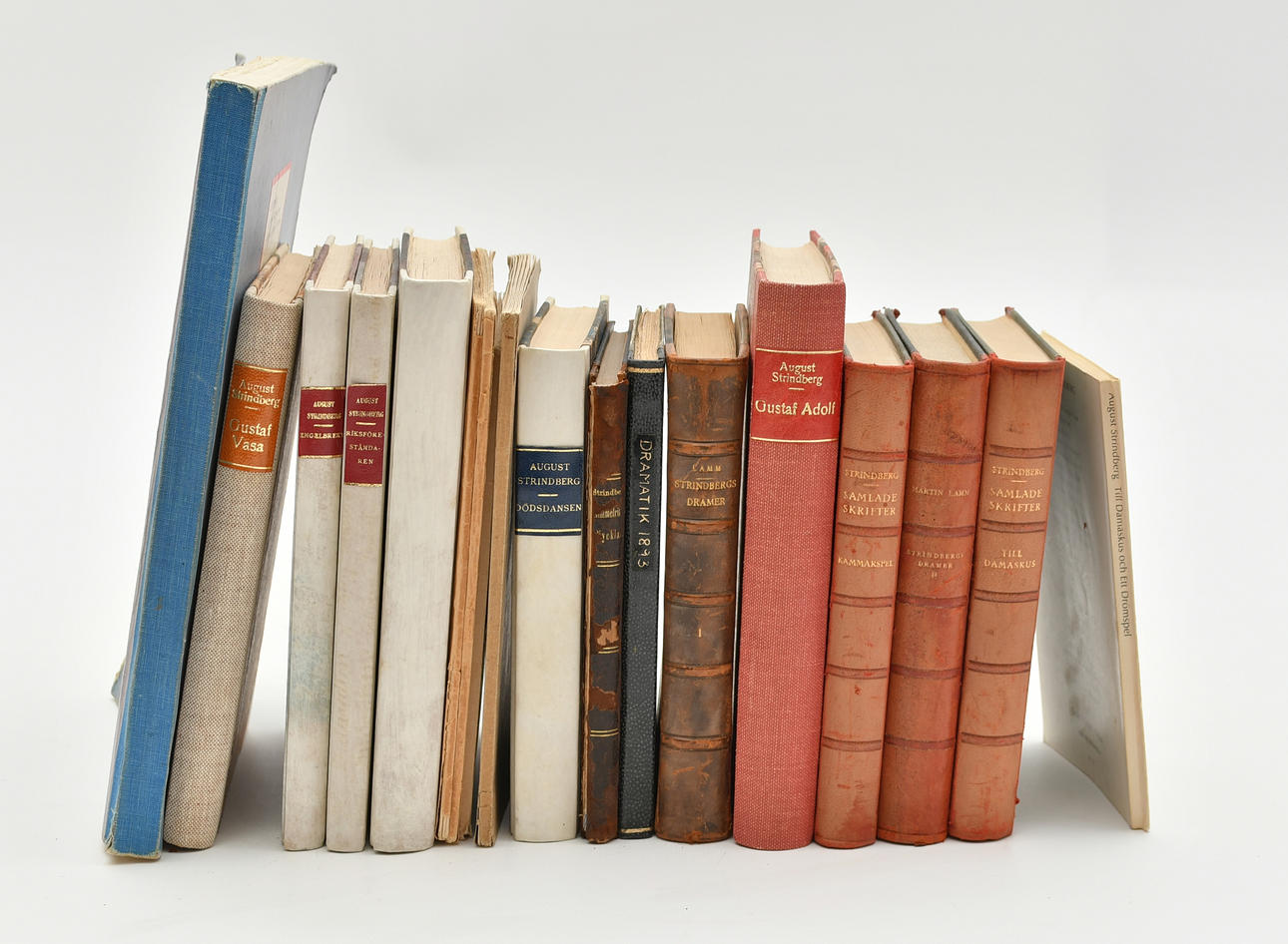 August Strindberg. Dramatics etc. 18 Volumes.