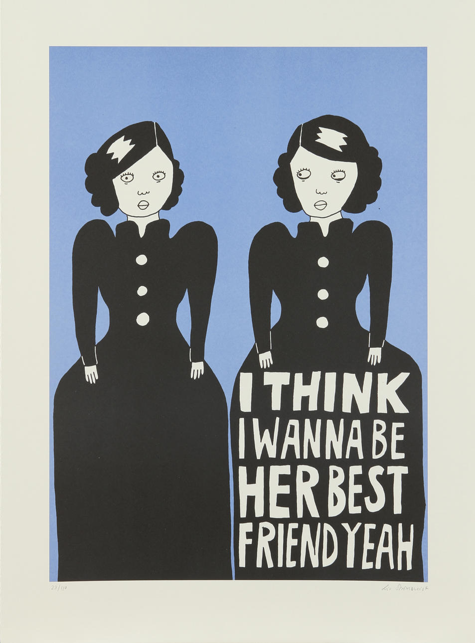 LIV STRÖMQUIST. Filmaffisch Göteborg International Film Festival 2013, färglitografi signerad och numrerad 23/110.