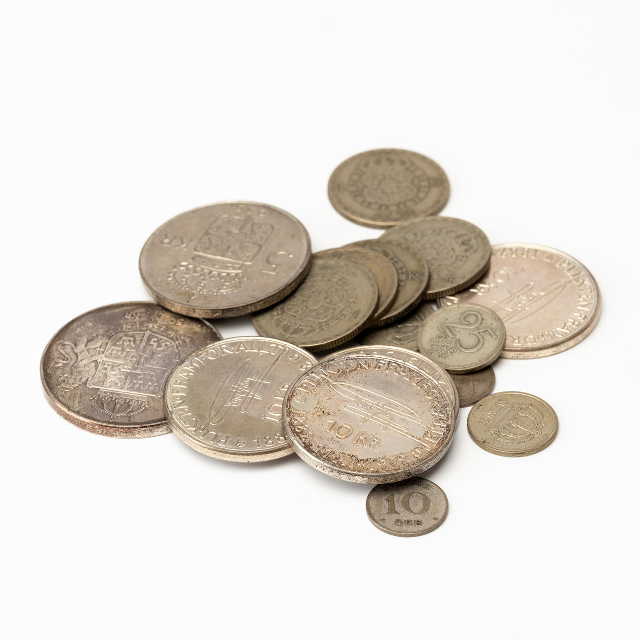 MYNT, silver 40-90%, Sverige.