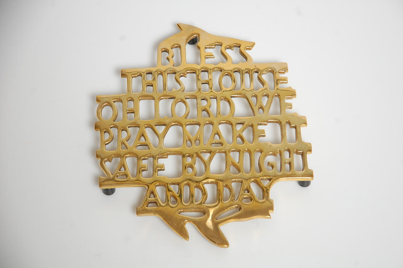 UNDERLÄGG, " Bless This House " Estrid Ericsson för Svensk Tenn.