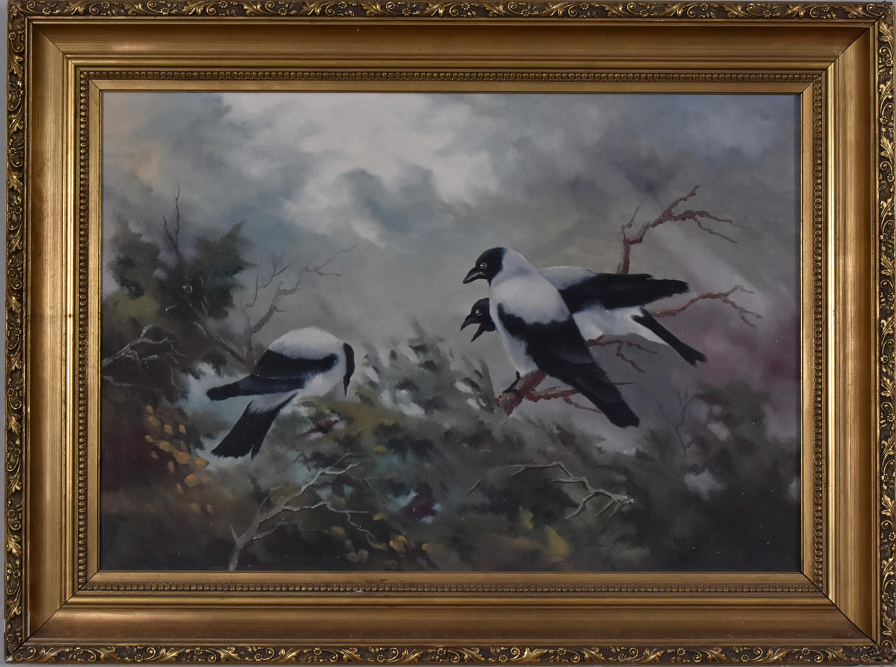 WALTER LILJENBERG. Oil on canvas.