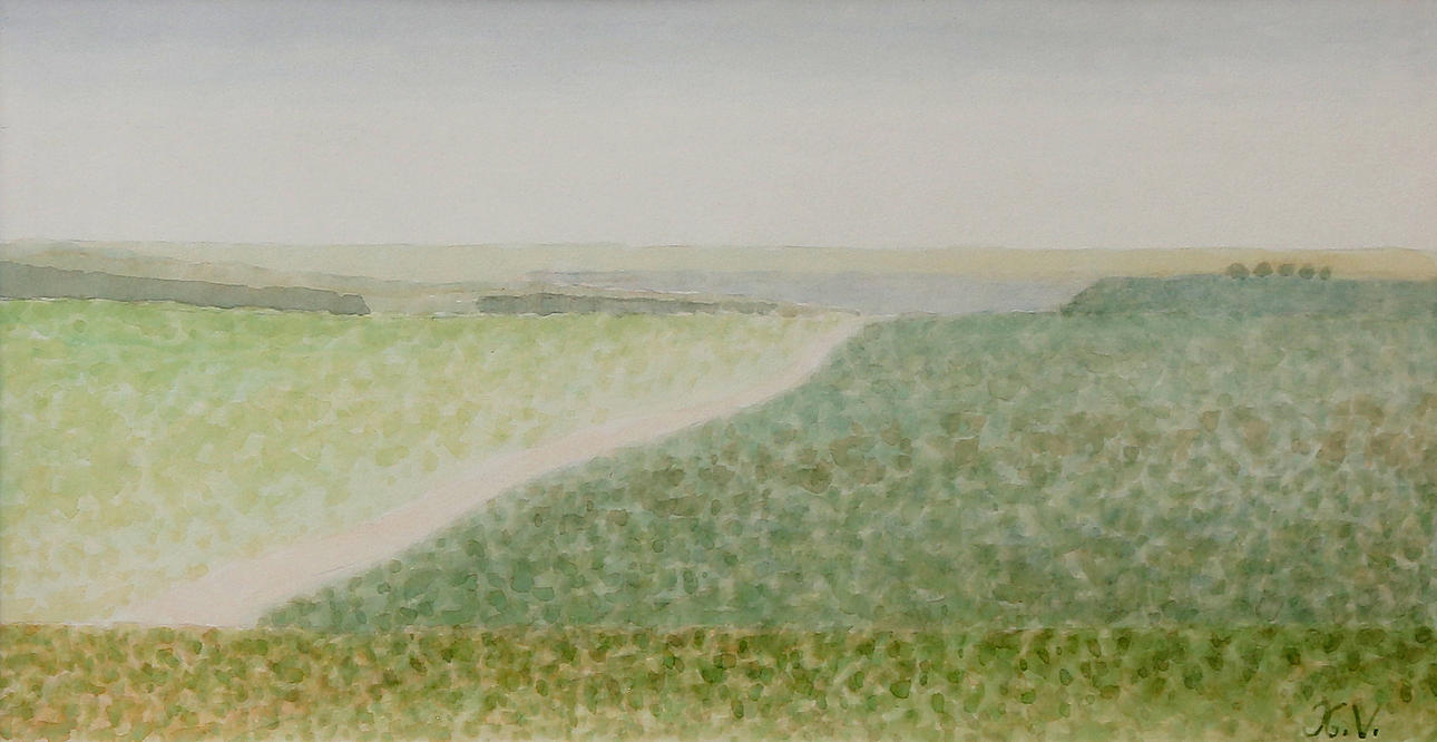 XAVIER VALLS. “Champ au petit chemin”.