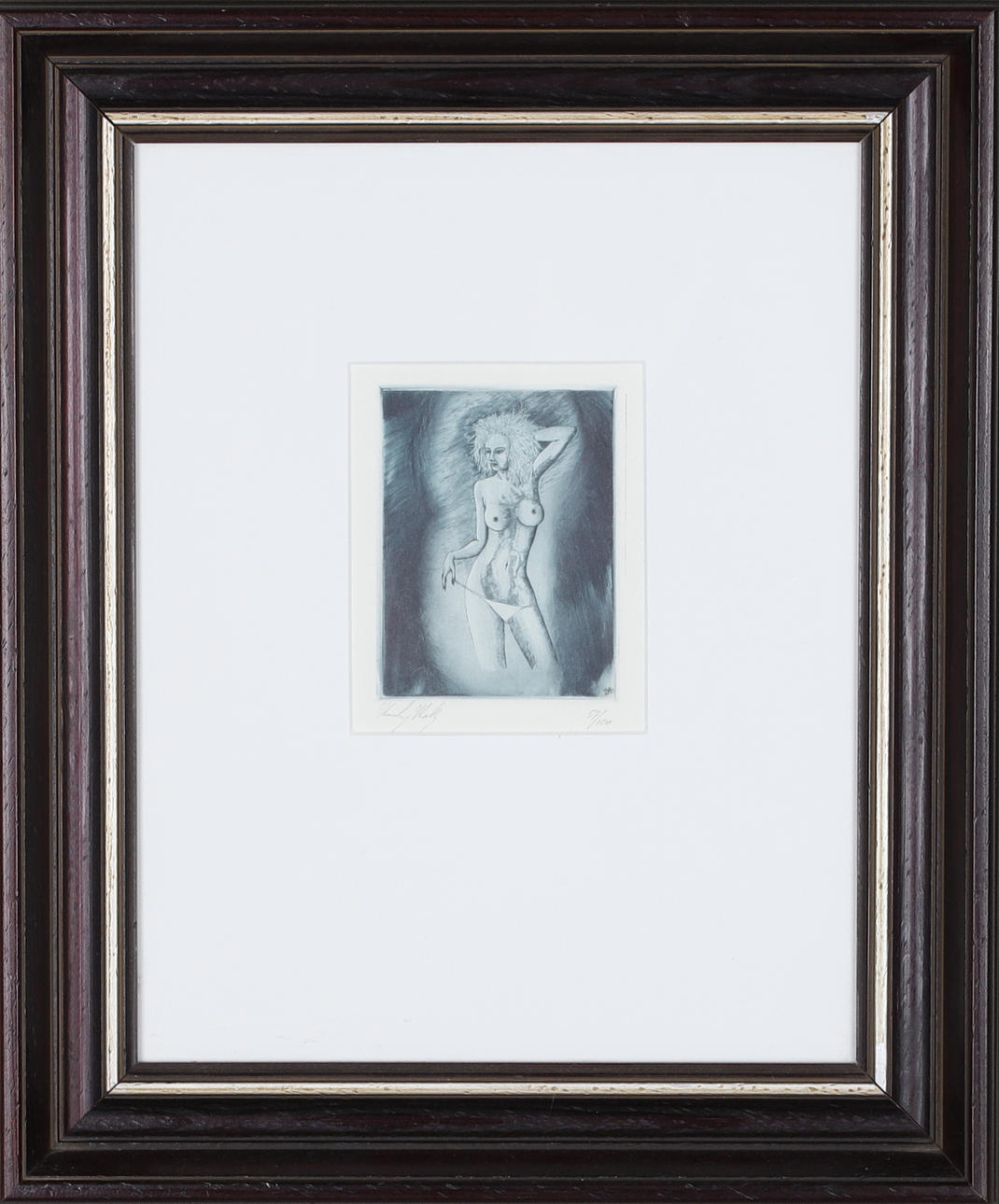 STANLEY STEARNS. etching, signed and numbered 57/100.