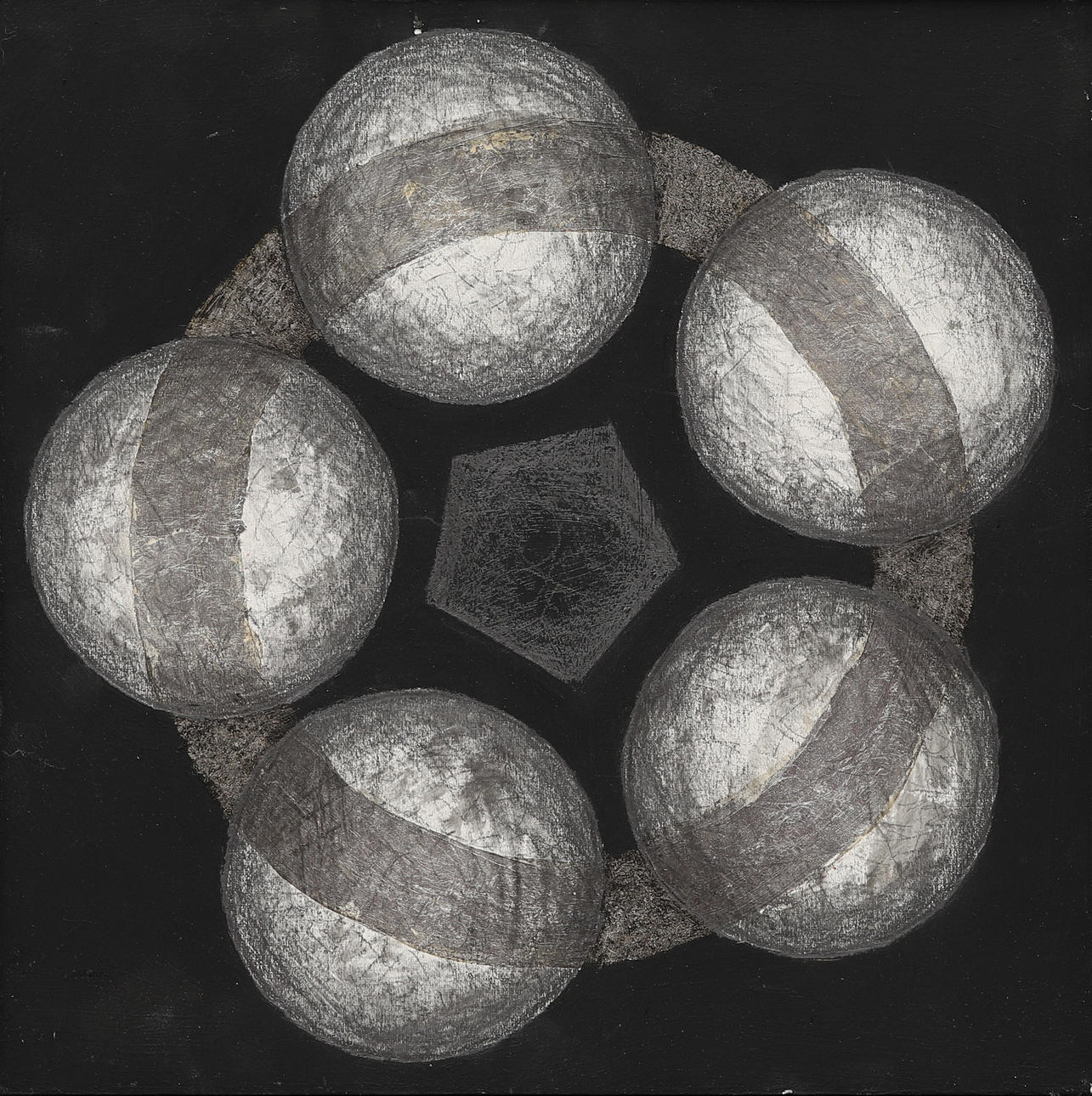 ELISABETH MORITZ. Untitled, on verso signed and dated 2009.