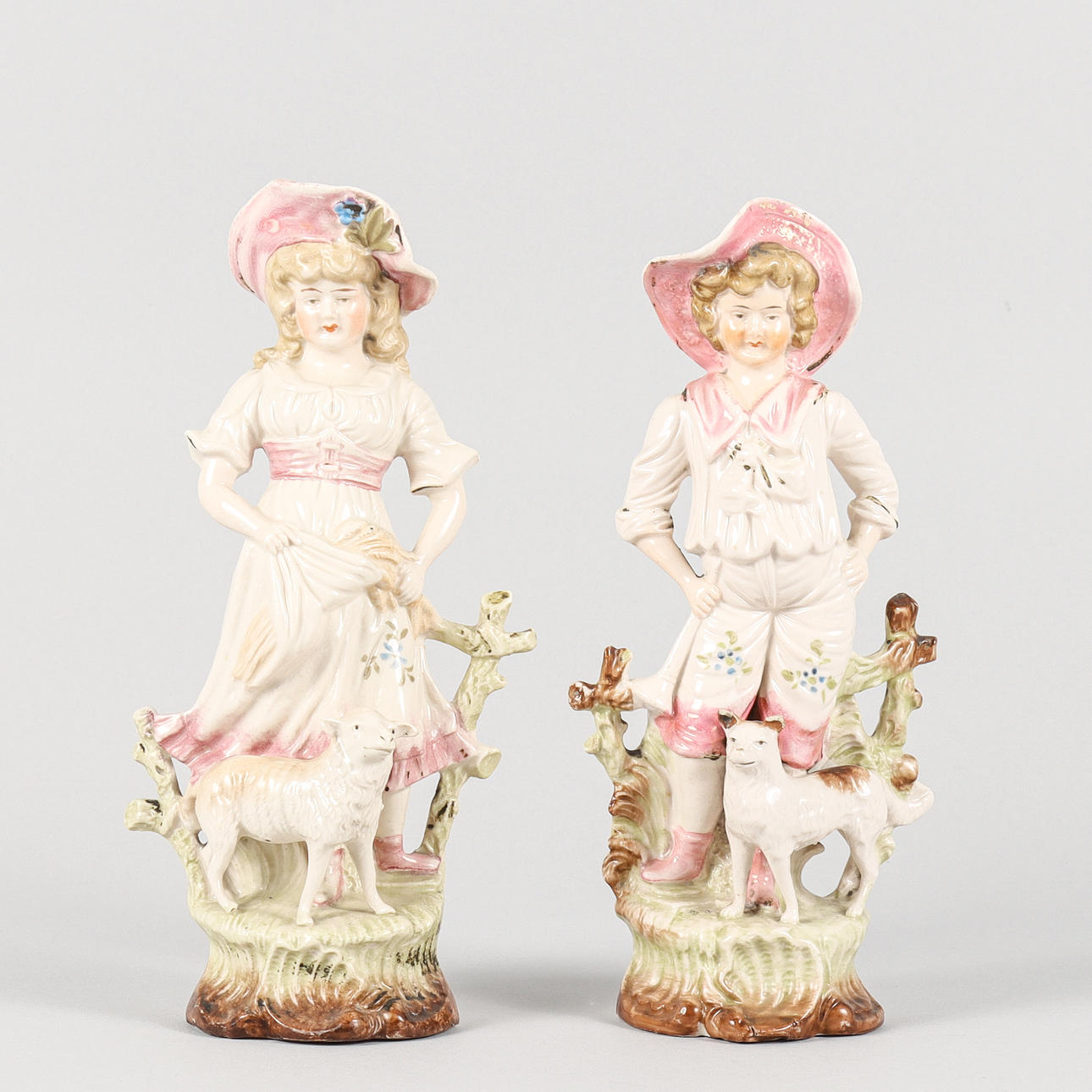 PARFIGURINER porslin, 18/1900-tal.