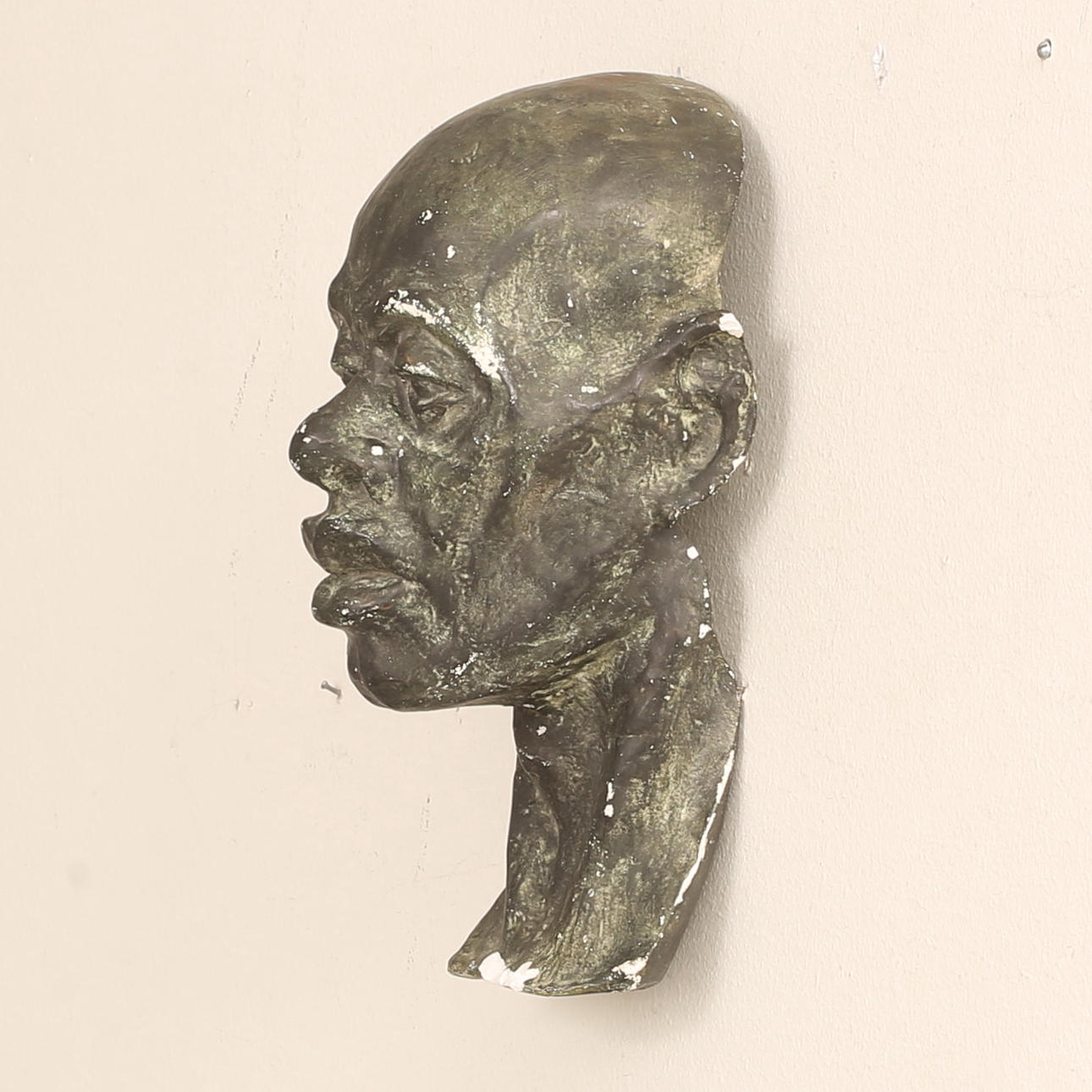 WALL SCULPTURE, PLASTER.