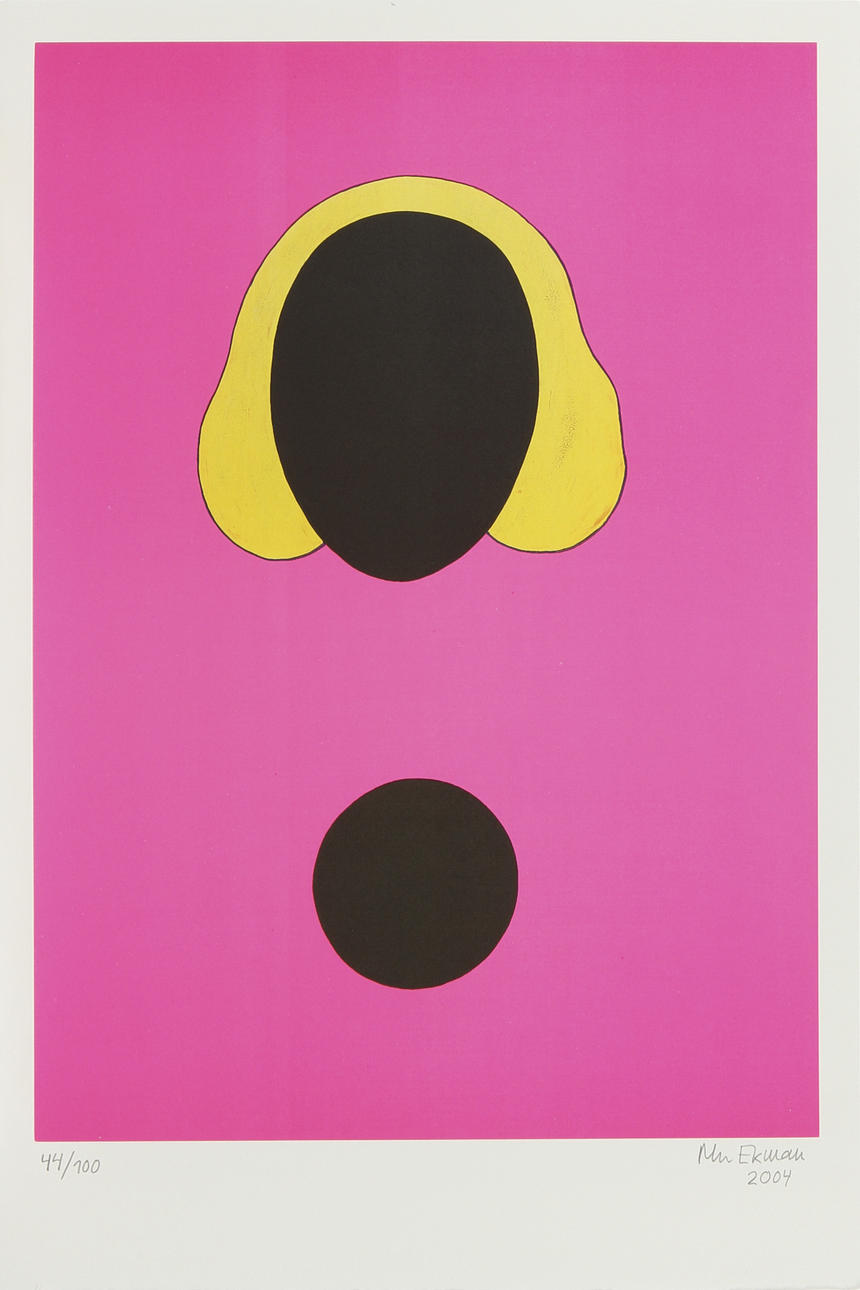 MARIE-LOUISE EKMAN. Filmaffisch Göteborg International Film Festival 2004, färglitografi signerad och numrerad 44/100.