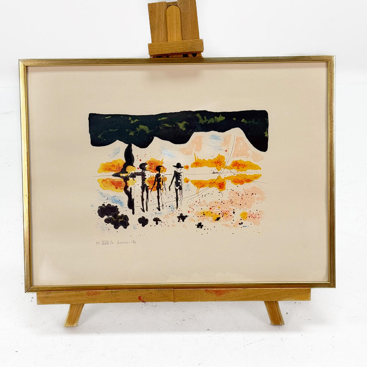 SVERRE ERIXON. Littography signed, numbered and dated -76.