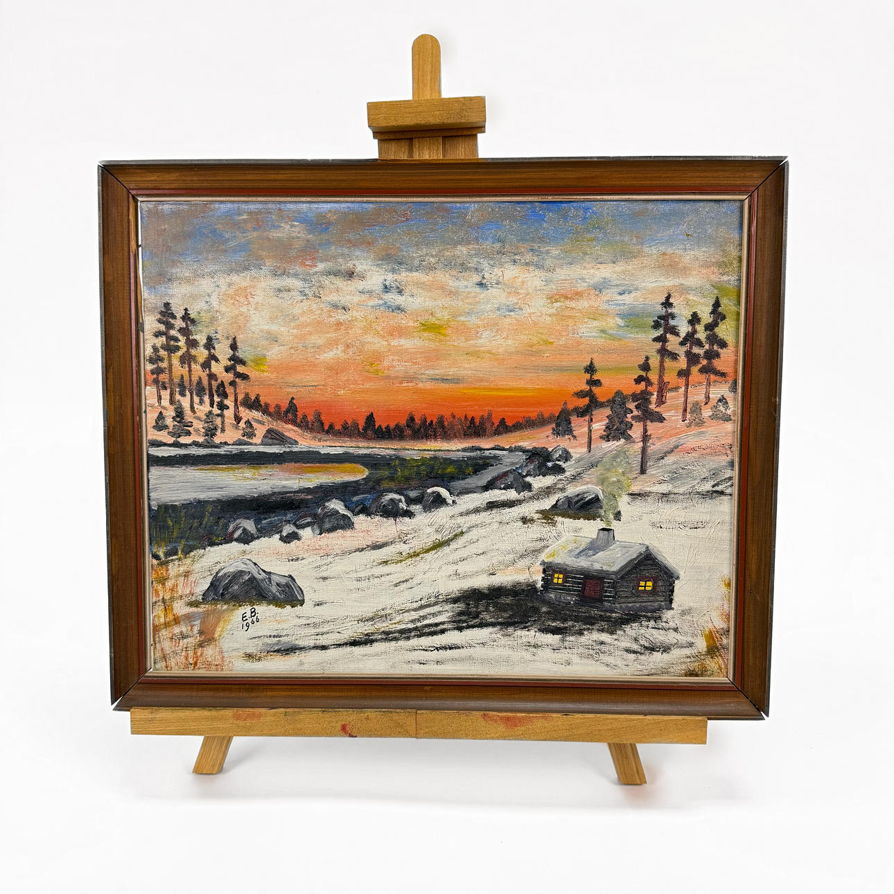 ERIK BJÖRKLUND. Oil on canvas signed and dated - 66.