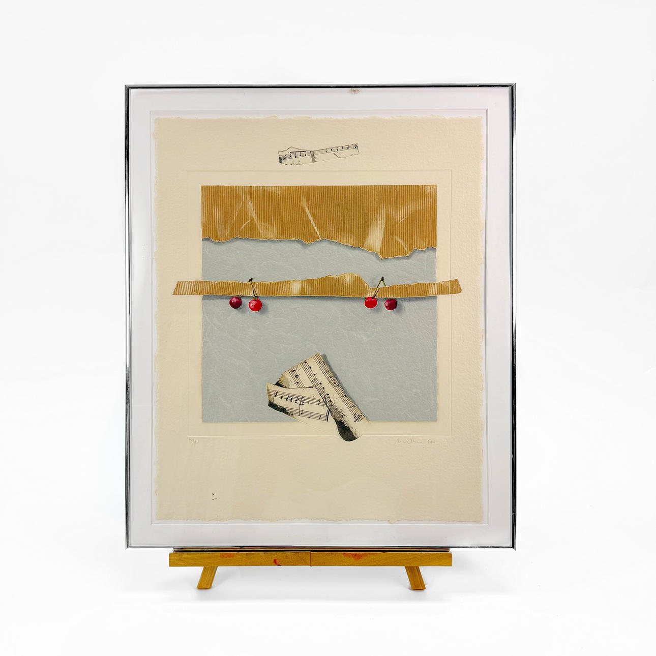 ALAIN SOUCASSE. Lithograph, signed and numbered. - 12/90.