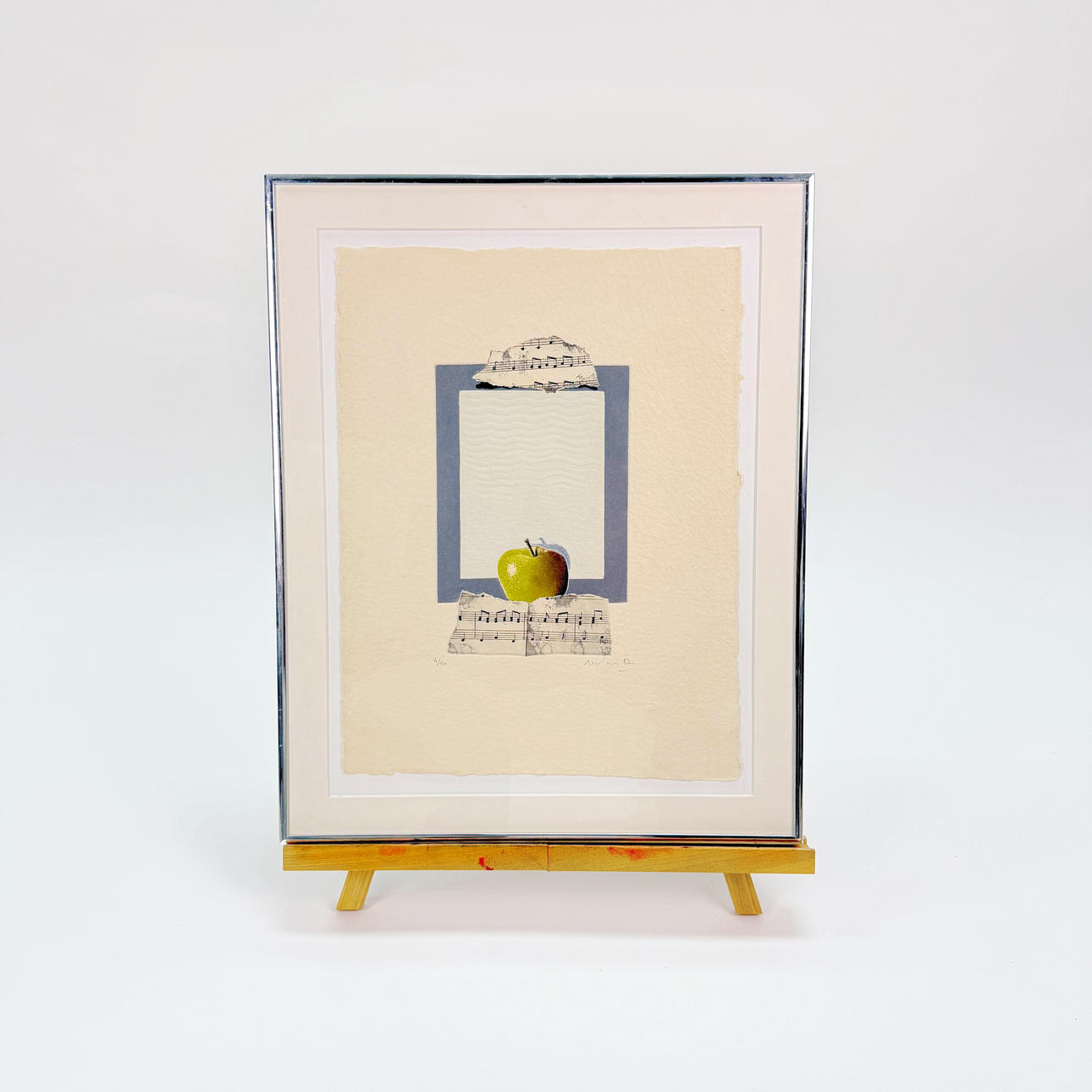 ALAIN SOUCASSE. Lithograph, signed and numbered. 4/90.