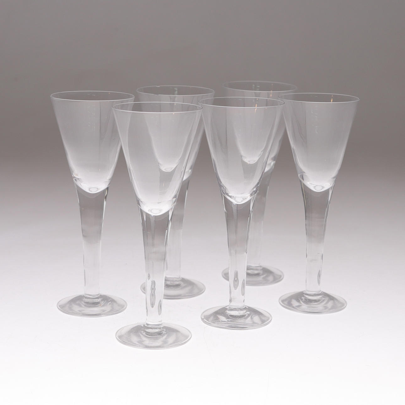 SNAPSGLAS, 6 st, 1900-tal.