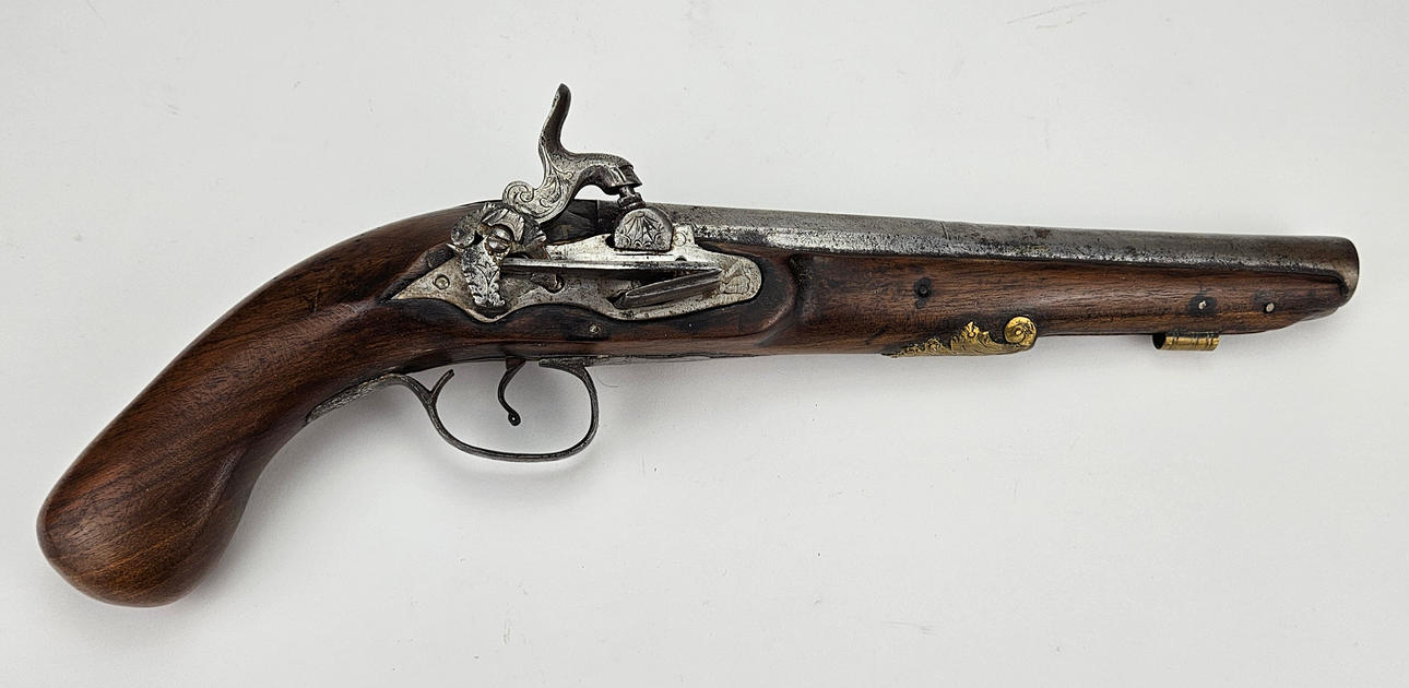A SLAG LOCK PISTOL, 18th century. Weapons & Militaria - Guns & Rifles ...