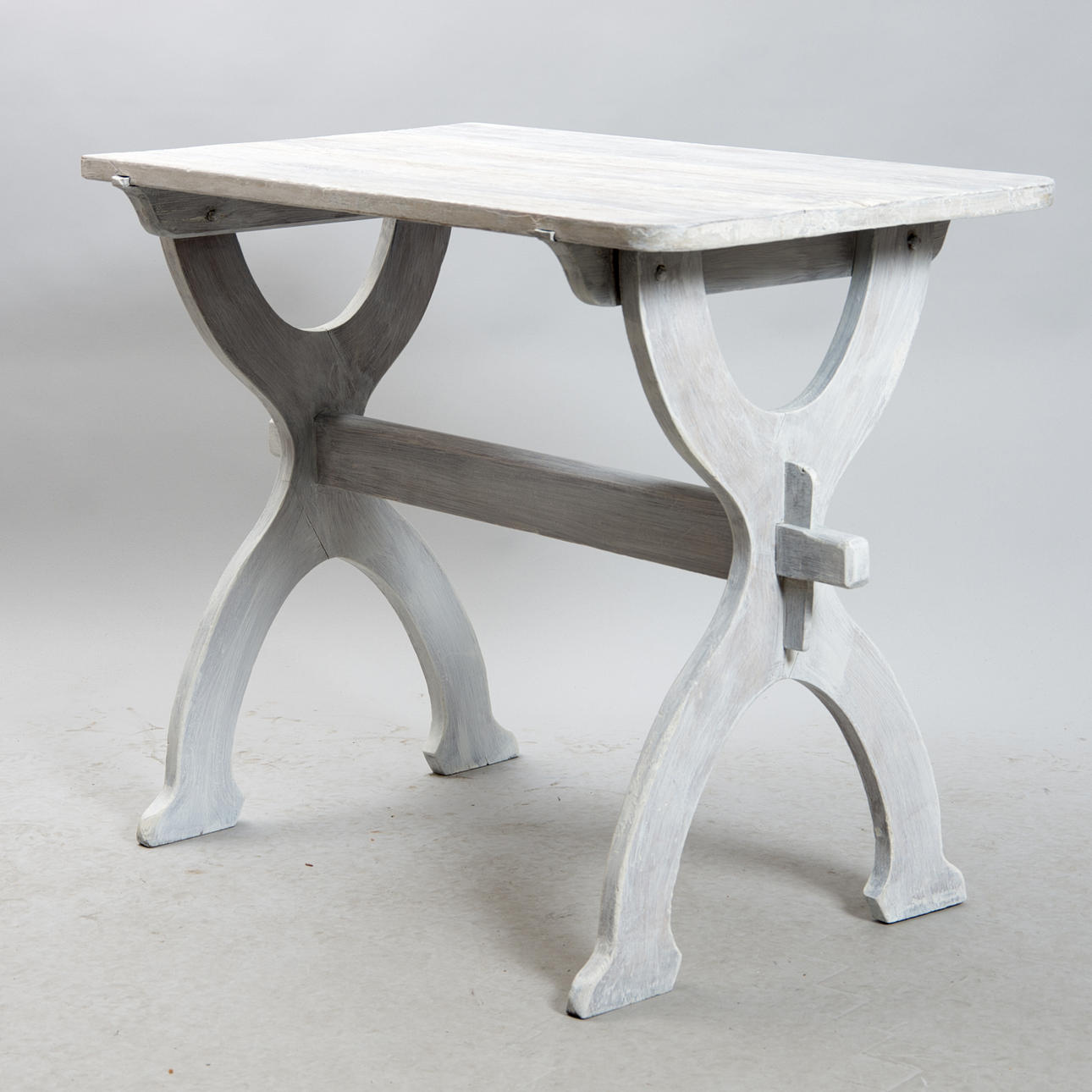 BOCKBORD, vitmålat, 1800-tal.