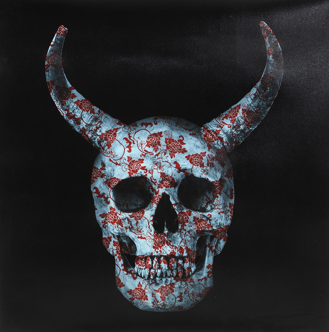 LARS TUNEBO. Mixed media, original, on paper, signed.