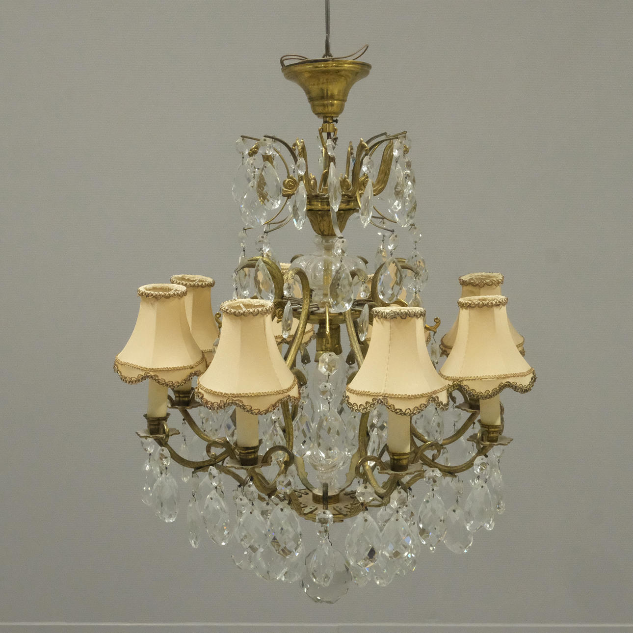 CHANDELIER, Baroque style.