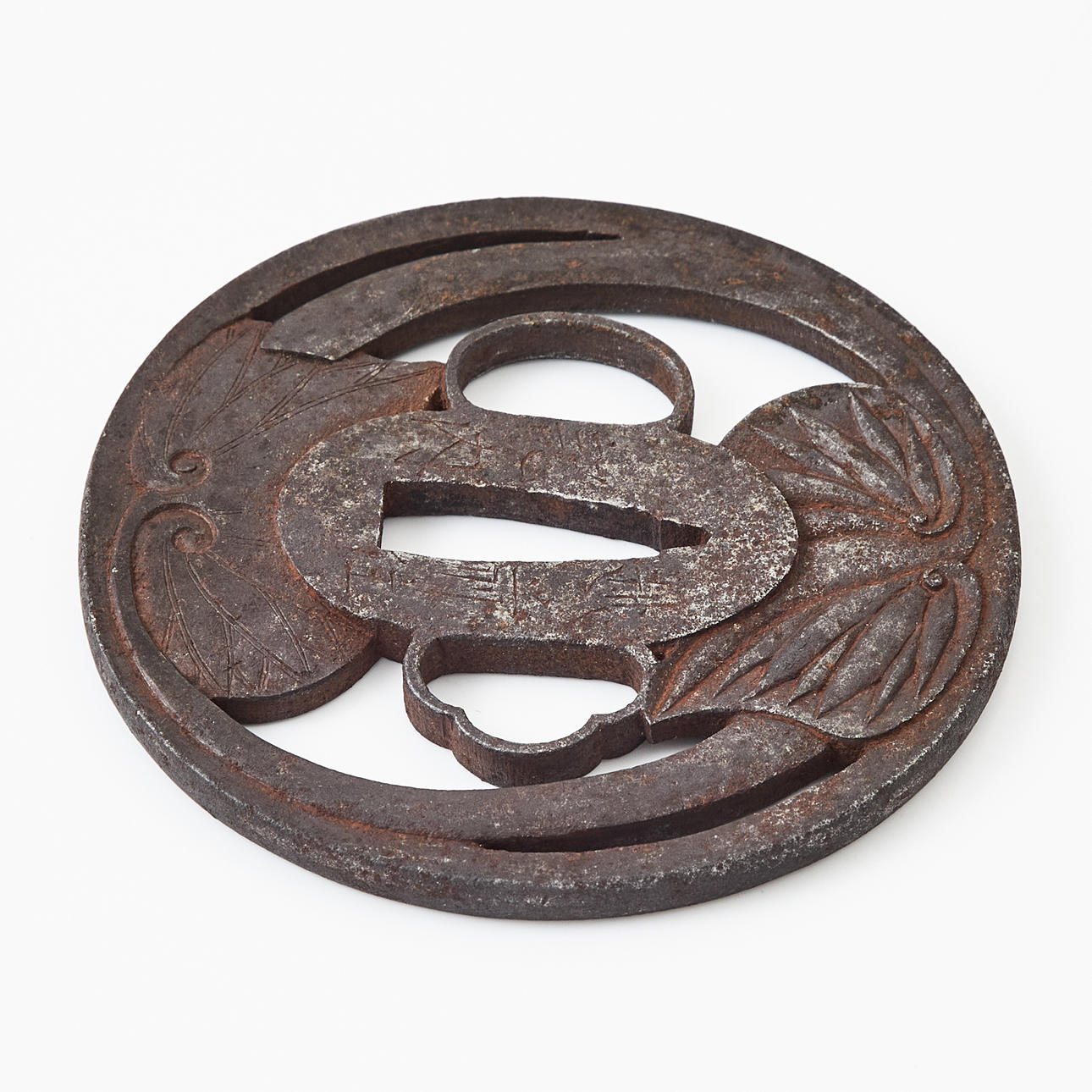 TSUBA, Japan, Edo, järn.