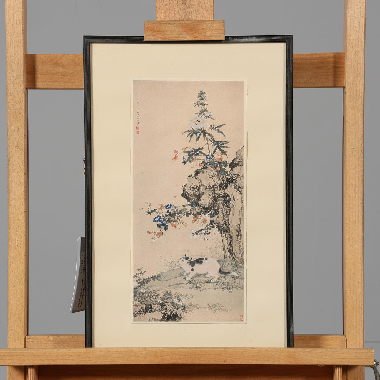 OKÄND KONSTNÄR. BLANDTEKNIK, Asien.