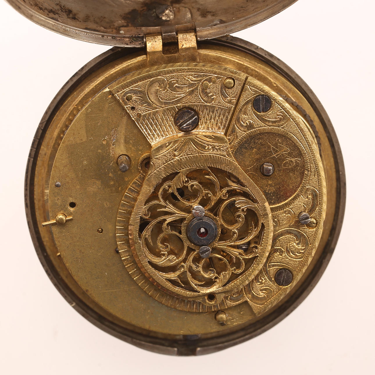 A 19th century spider clock. Clocks & Watches - Pocket & Stop Watches ...